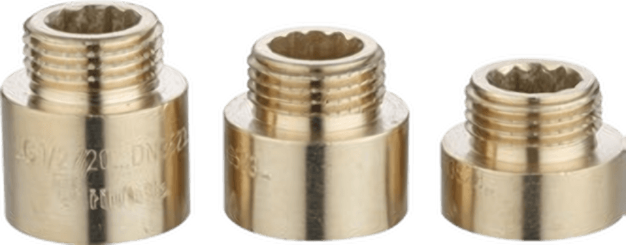 Extension M/F Brass Plus