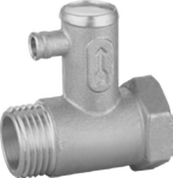 Water Boiler Sefety Valve Chrome